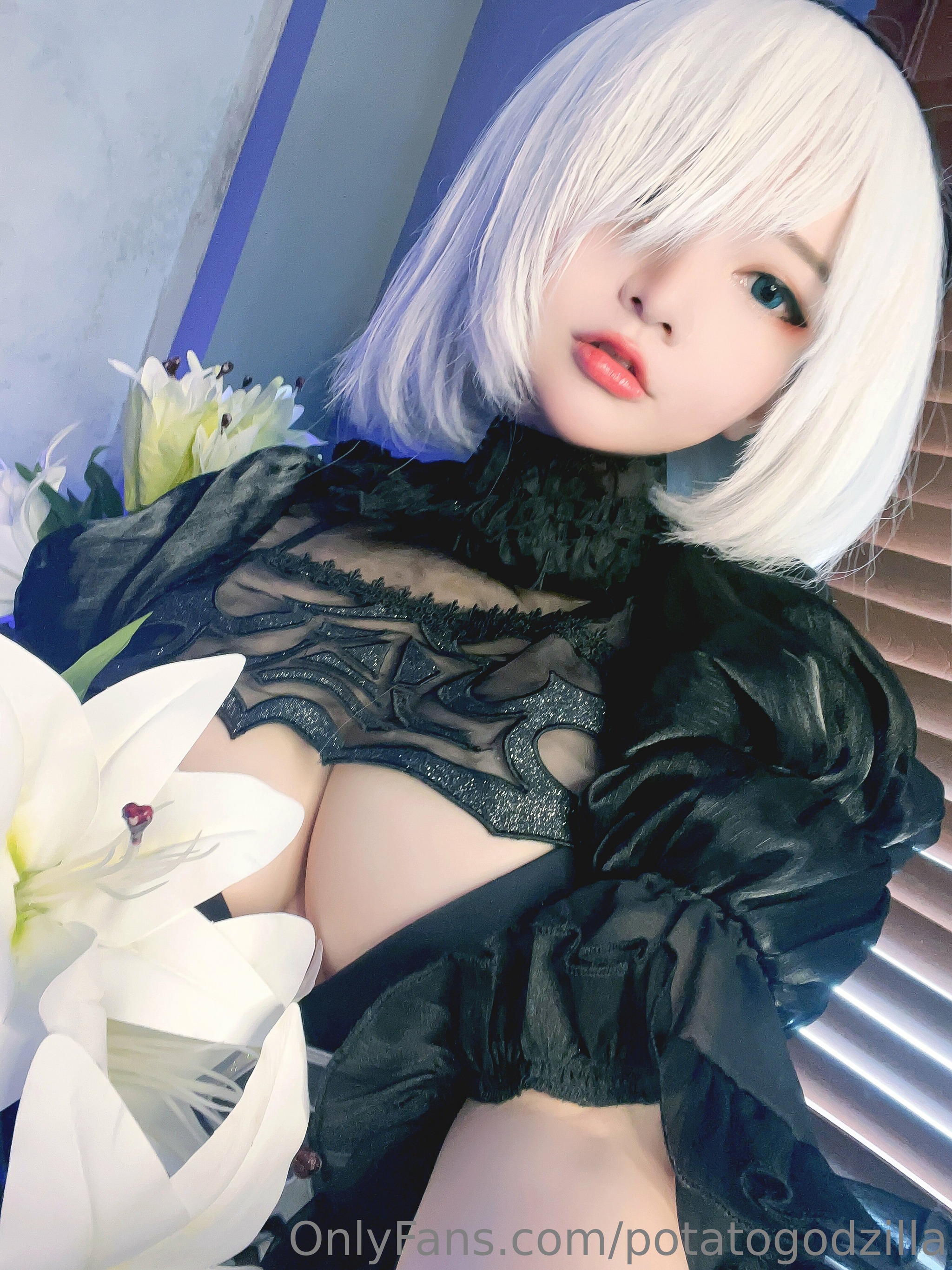 图片[1]-Potato Godzilla – NO.074  2B Bride[31P]-XikXak